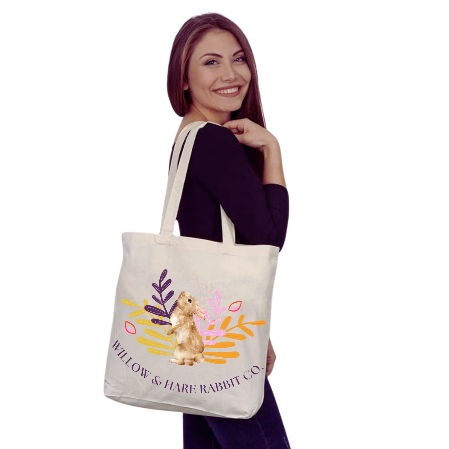 Willow & Hare Garden-Inspired Tote Bag