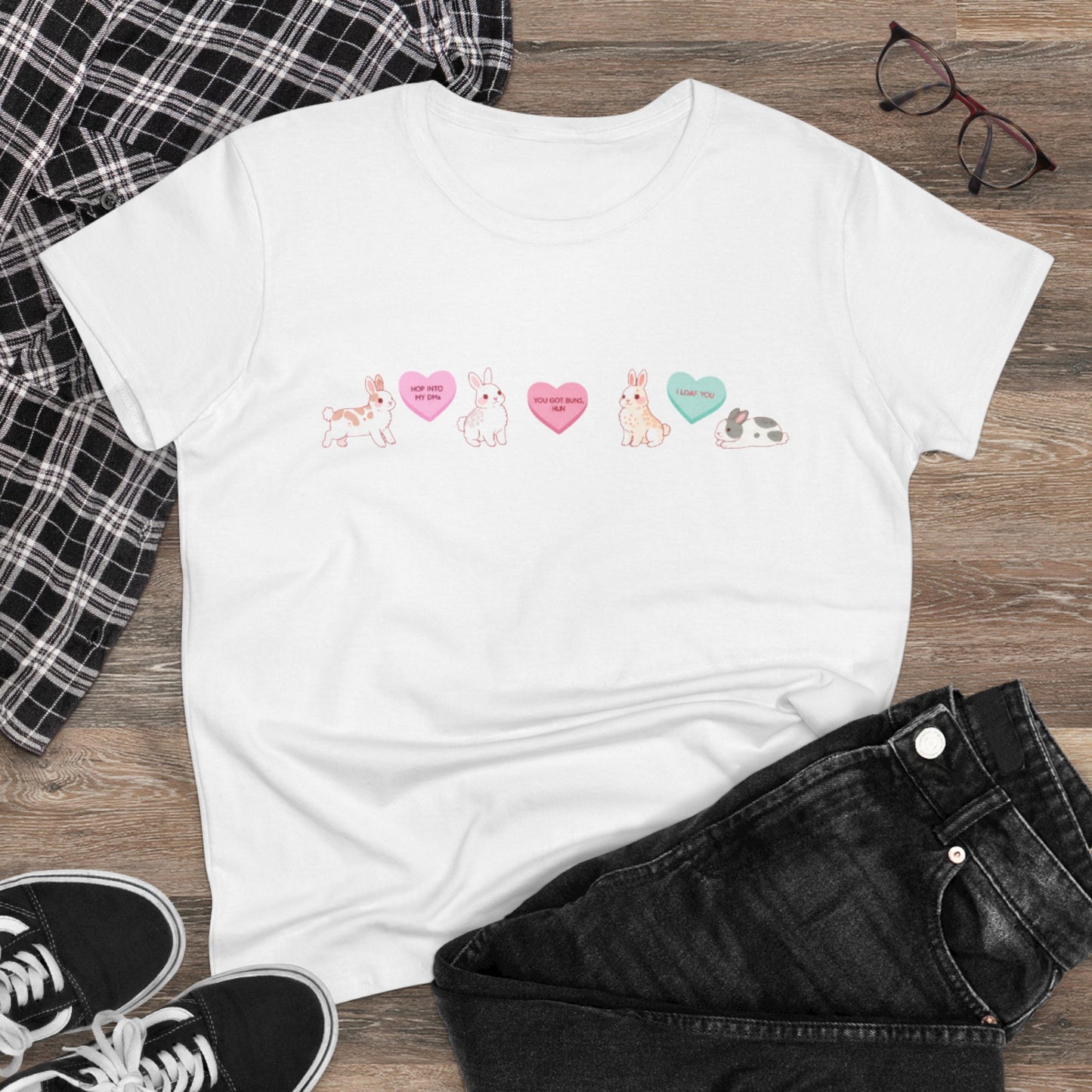 You Got Buns, Hun – Cute Bunny Graphic Tee