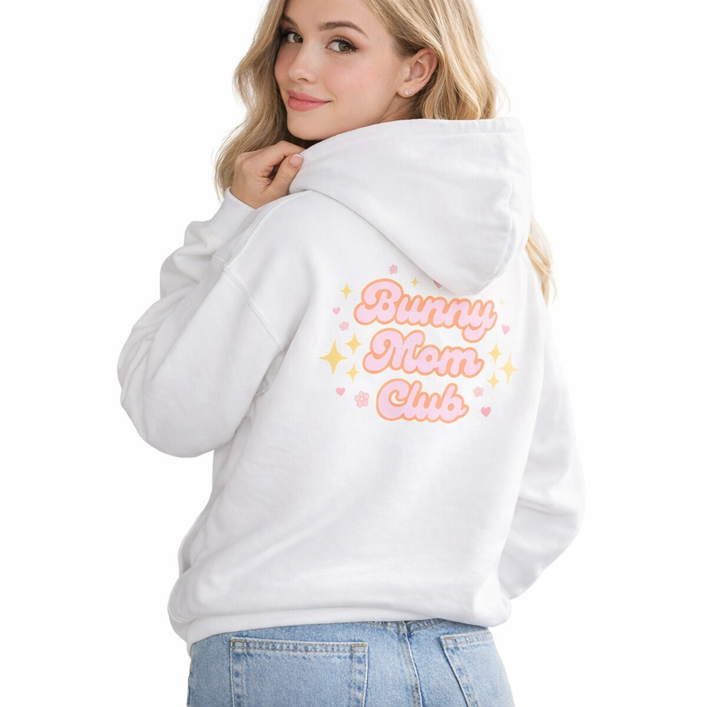 Bunny Mom Club Hoodie