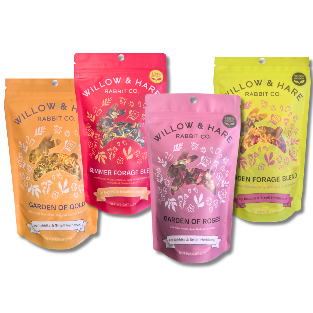 4-Pack Rabbit Forage Mix Collection