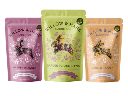3-Pack Bunny Forage Mix Treat Variety Pack