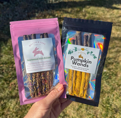 2-Pack Dipped Applewood Sticks!